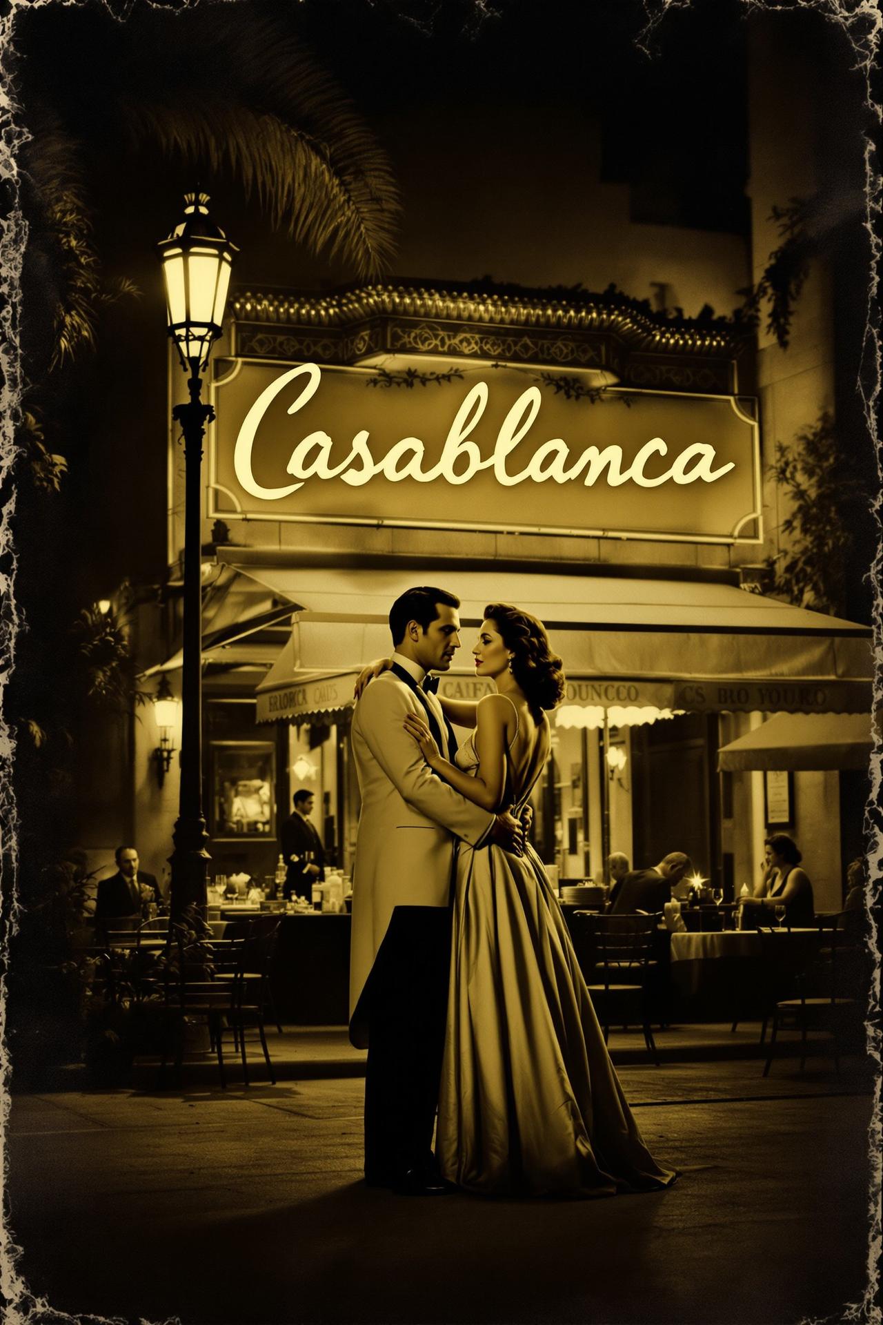 卡萨布兰卡 (1942) - 番茄影视 卡萨布兰卡 - Casablanca 番茄影视经典影片海报